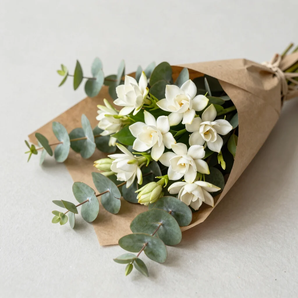 Eucalyptus & Gardenia Stem Bundle